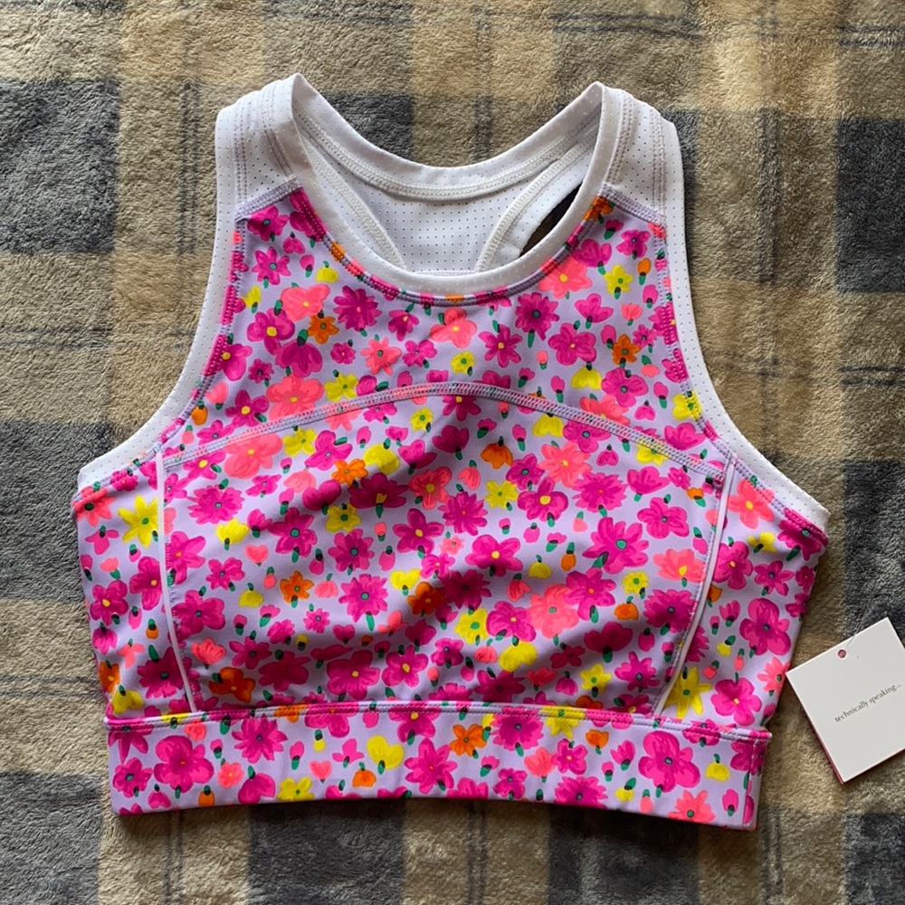 Kate Spade Floral Sports Bra